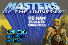 Masters of the Universe screenshot 2 for GameBoy Advance
